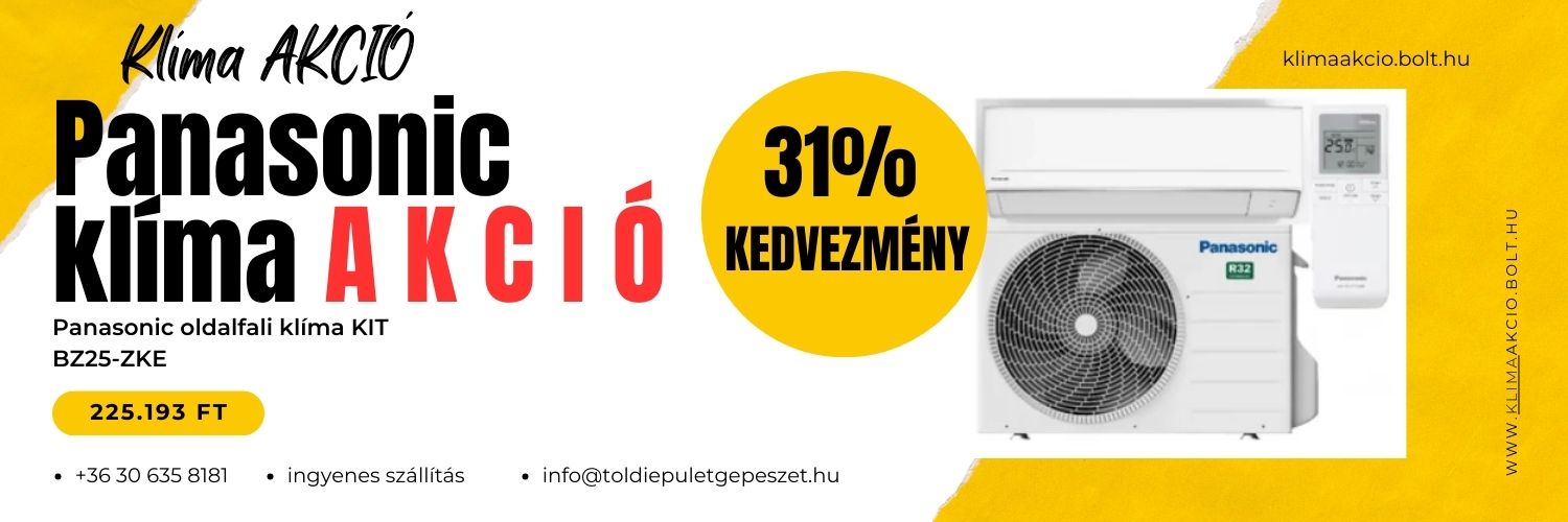 Panasonic oldalfali split klima BZ25 ZKE KIT