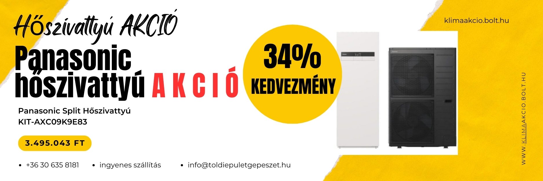 hőszivattyú akció